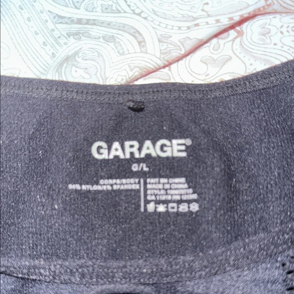 Garage Black Women's Top - Picture 2 of 3